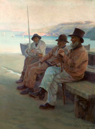 Old Sea Dogs, 1891 by William Holt Yates Titcomb